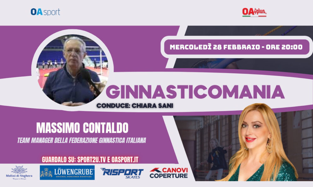 Massimo Contaldo: C.T. Nazionale Italiana a Ginnasticomania 28.02.24