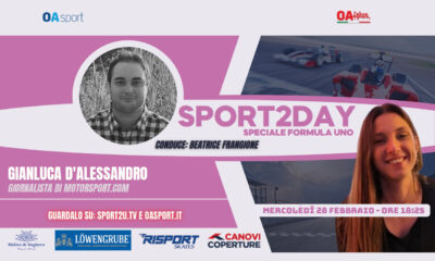 Gianluca d'Alessandro: giornalista di Motorsport.com, a Sport2Day Speciale Formula Uno 28.02.2024