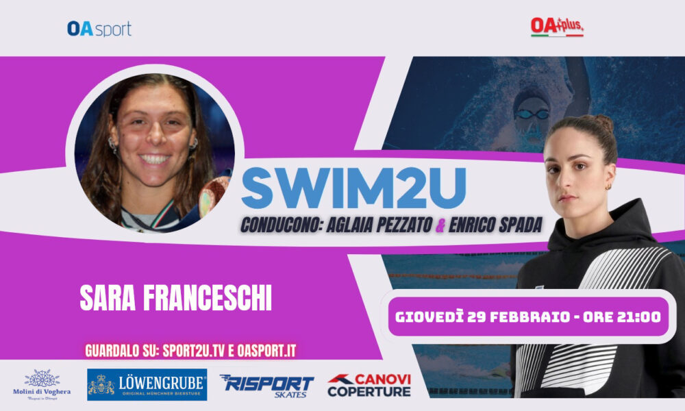 Sara Franceschi a Swim2u 29.02.2024