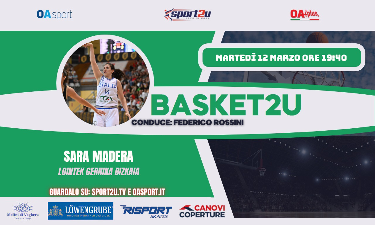 Sara Madera: ala grande/centro della Lointek Gernika Bizkaia ESP a Basket2u 12.03.2024