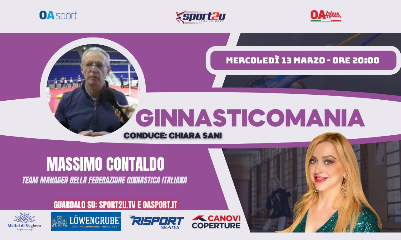 Massimo Contaldo: C.T. Nazionale Italiana a Ginnasticomania 13.03.24