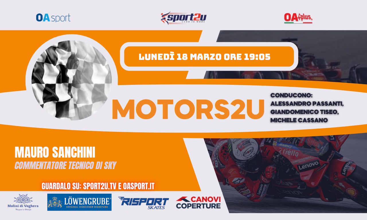 Mauro Sanchini: commentatore tecnico Sky a Motors2u 18.03.2024