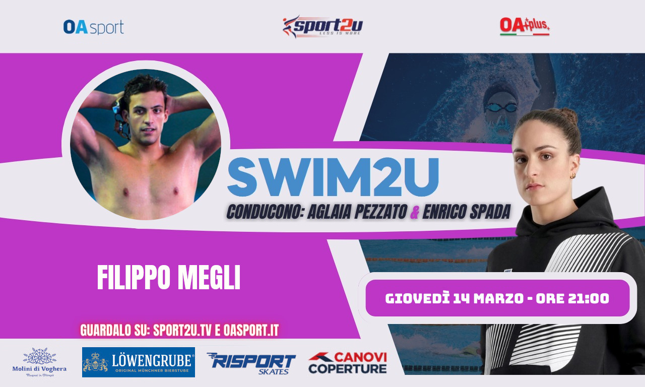 Filippo Megli a Swim2u 14.03.2024